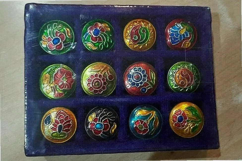 Chakra Natural Unisex Solid Perfume Long lasting Body Fragrance 12 Pack 4gm