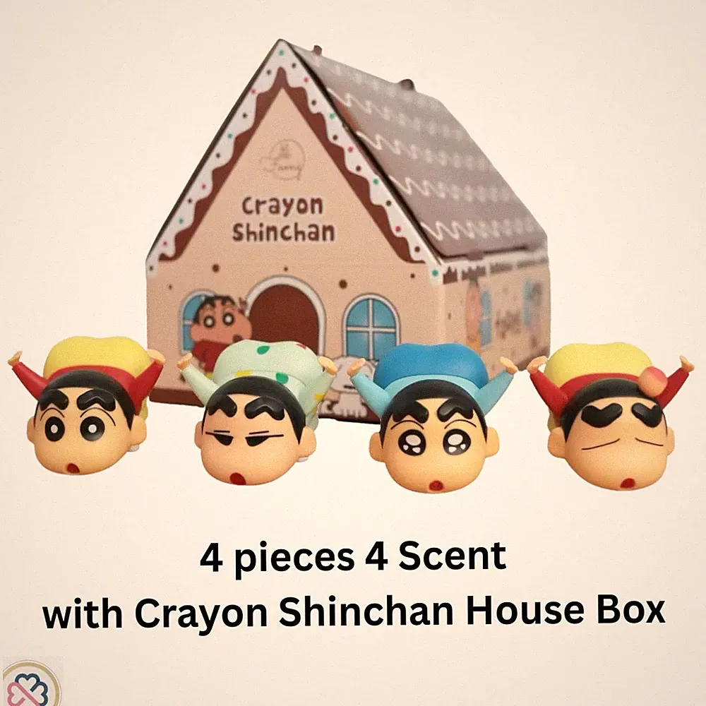 Foong Thai Herbal Crayon Shinchan 4 Design 4 Aroma cartoon Limited Edition
