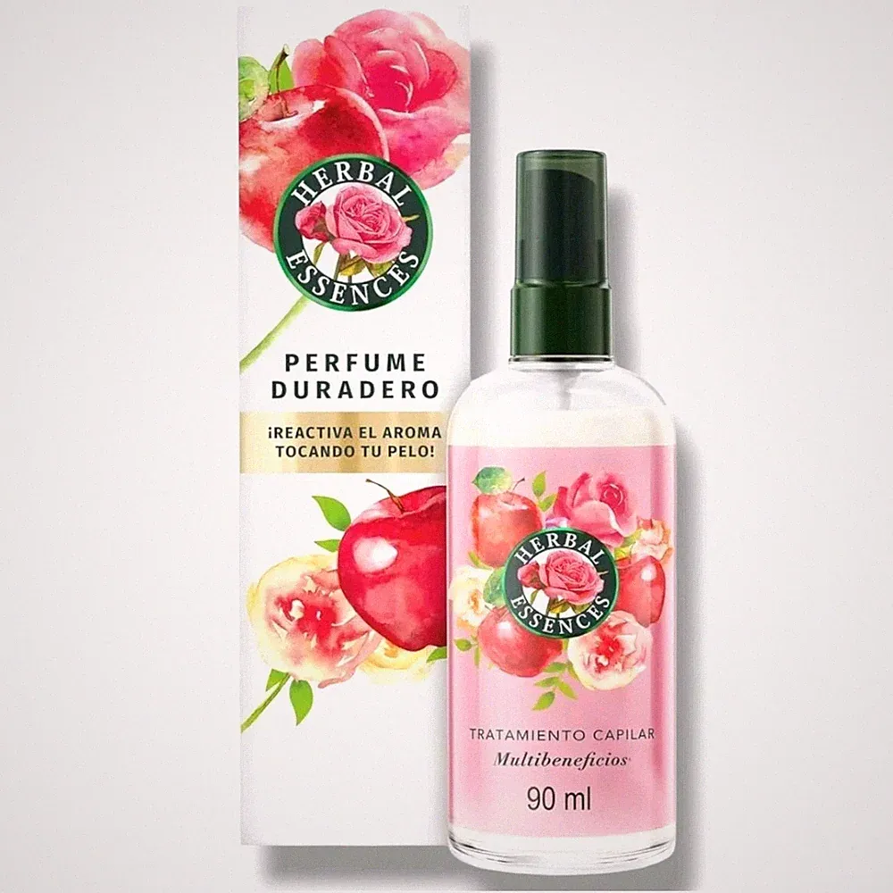 Hair Perfume Herbal Essences Rose Apple 90ml | Perfume Capilar Aroma Duradero