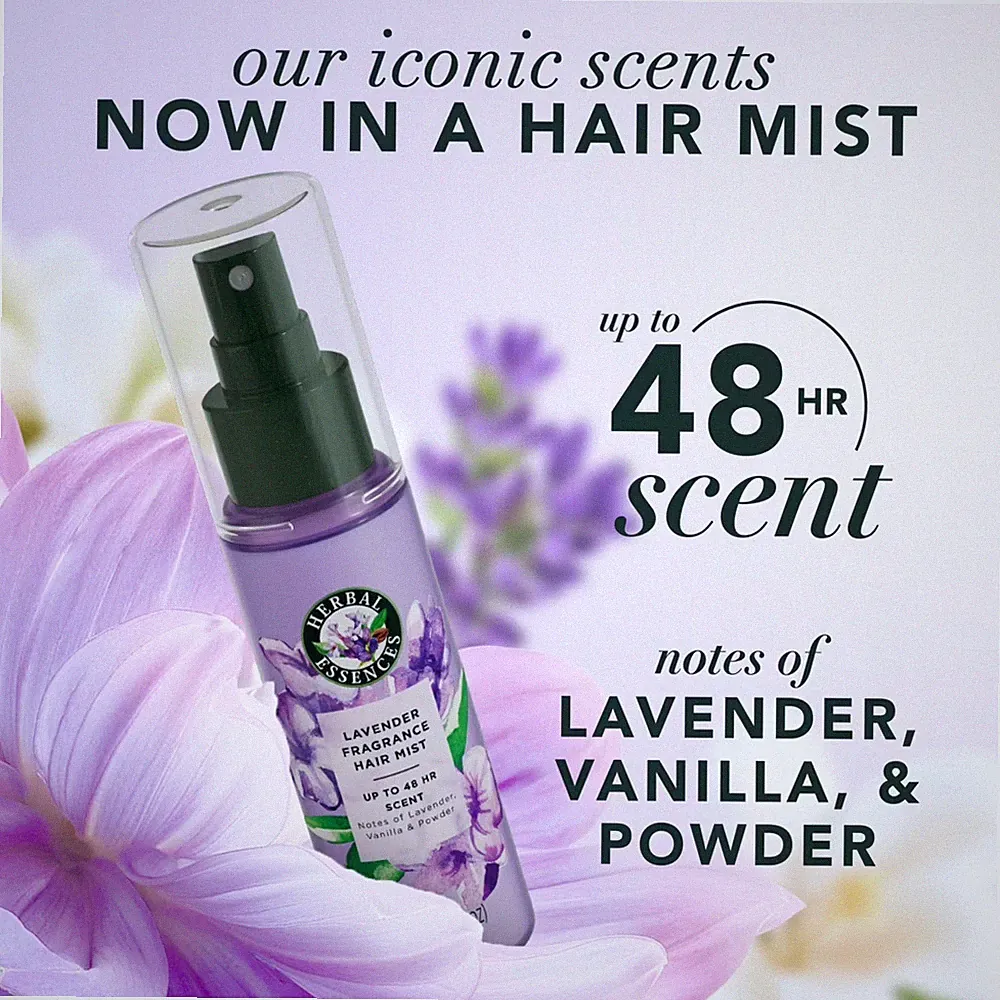 Herbal Essences Lavender Hair Perfume Spray with Jojoba Oil 3.2oz Fragrance Mist