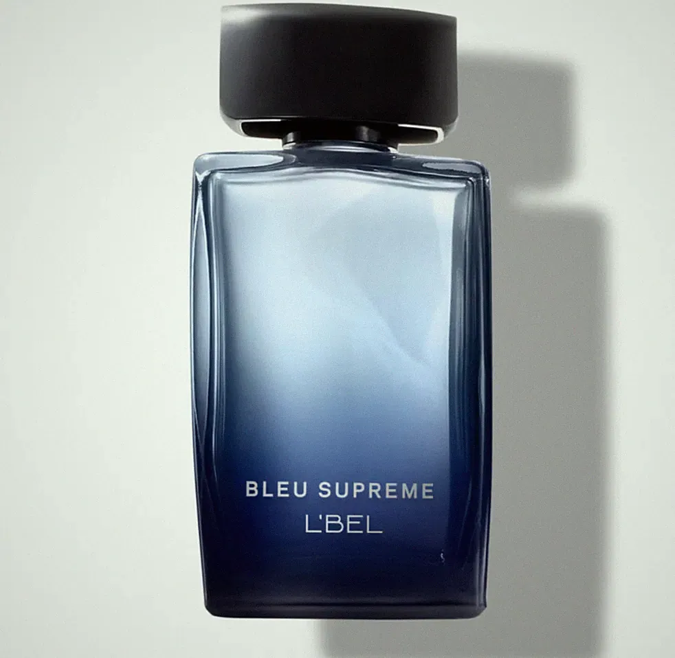 L'Bel Bleu Supreme Men Travel Mini Perfume Modern Sensual Herbal Aromatic Spicy