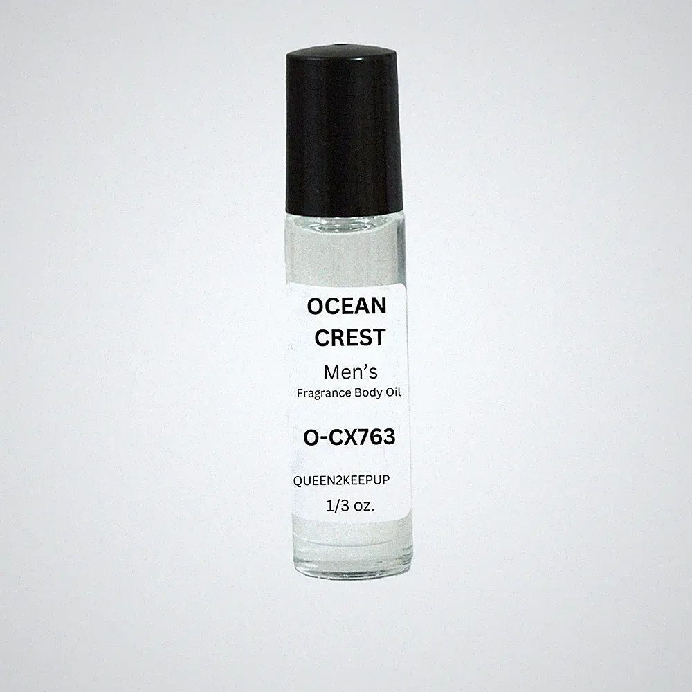 Ocean Crest (Men) Body Oil 10 ml Fragrance All Natural 1/3 oz Roll-On Scent