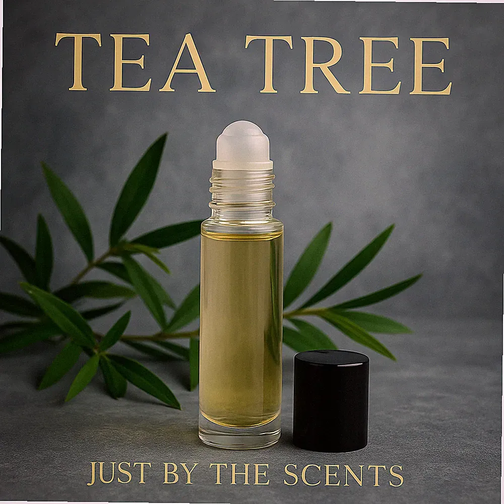Tea Tree Type Fragrance Body Oil 1/3 Oz Roll-On | Clean & Herbal Scent