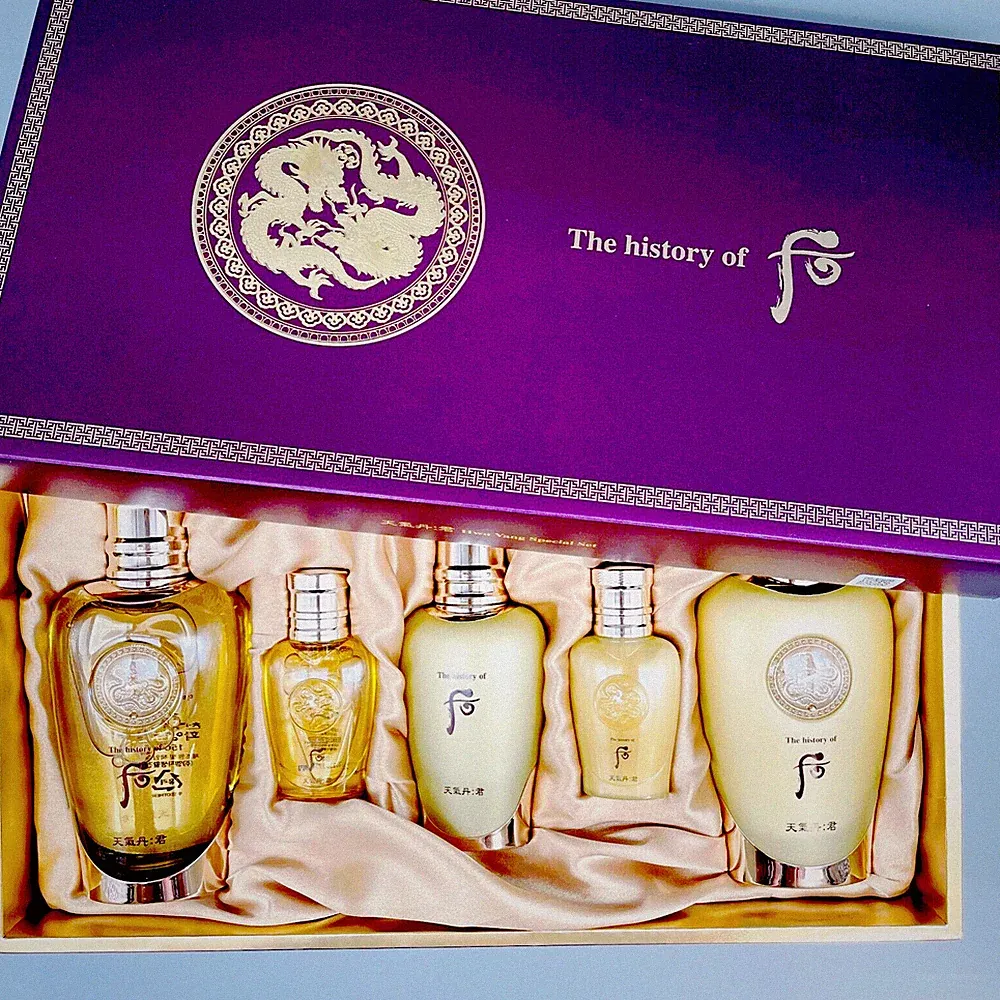 The History of Whoo GIFT King Set for Men – Luxury Korean Skincare Gift Set of 5