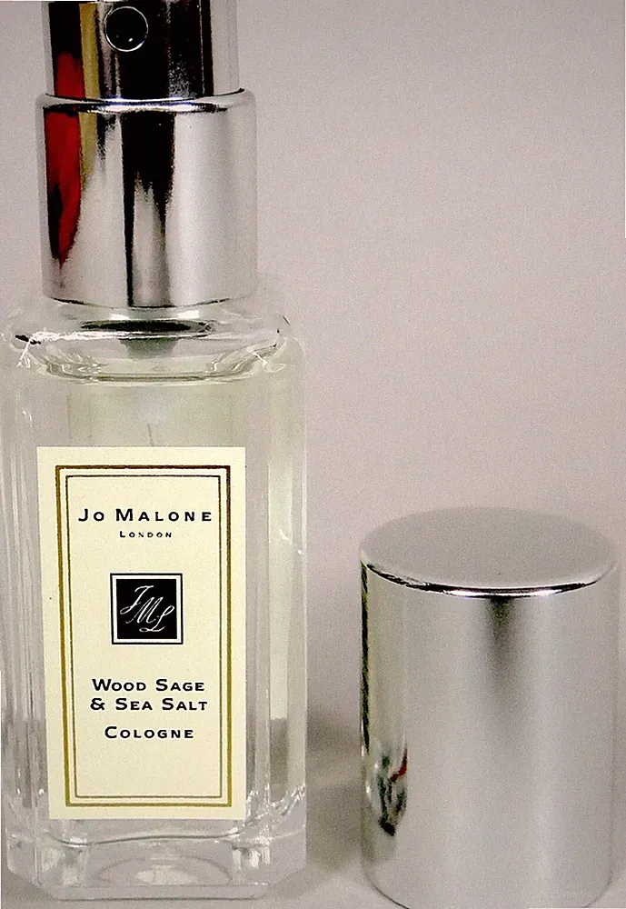 Wood Sage Sea Salt Perfume Cologne Jo Malone Mini Spray .3 oz Citrus Musk Herbal
