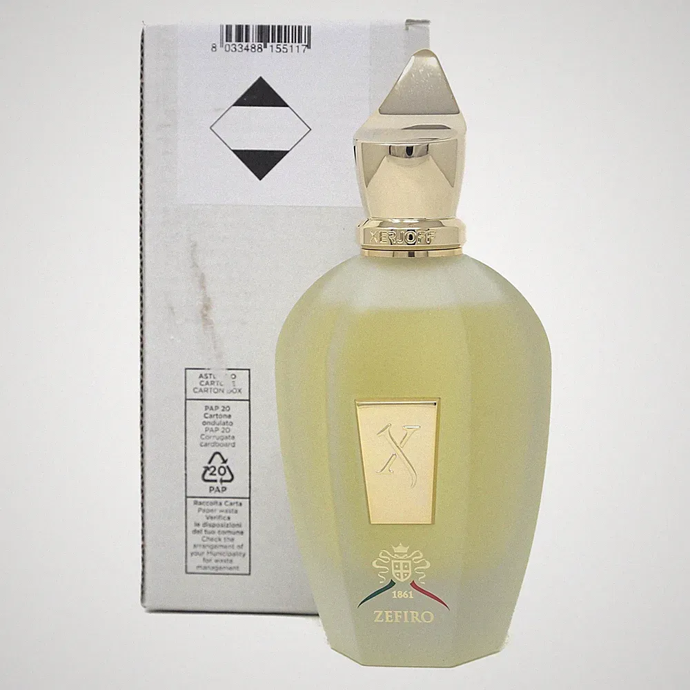Xerjoff 1861 Zefiro Eau de Parfum Unisex Tester Spray 3.4 oz / 100ml - NEW