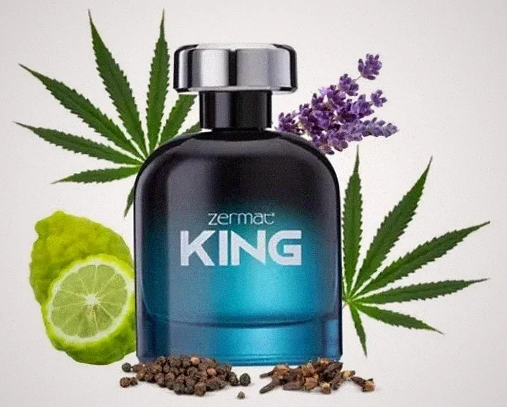 ZERMAT KING EAU DE TOILETTE 3.38 OZ FOR MEN/PERFUME PARA CABALLERO HERBAL