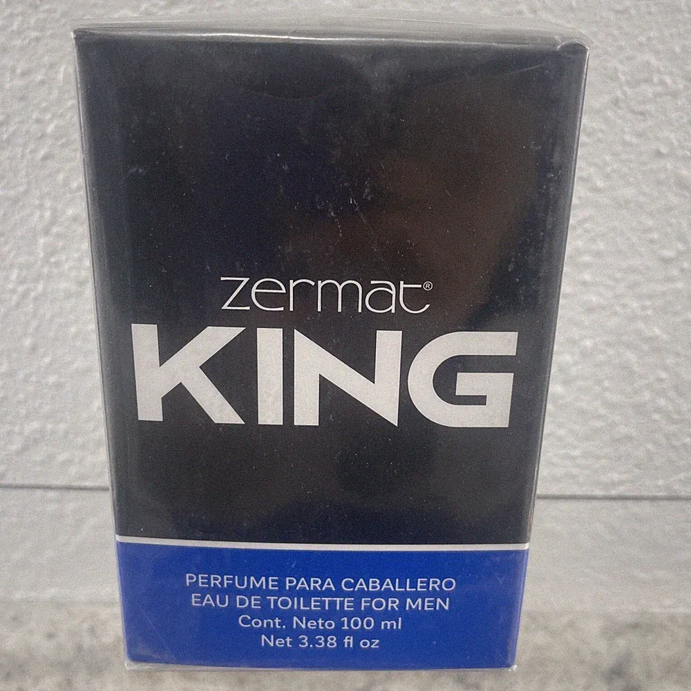 ZERMAT KING PERFUME EAU DE TOILETTE FOR MEN 3.38 OZ~NIB